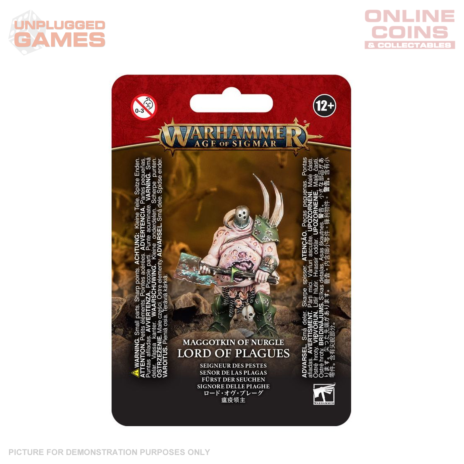 Warhammer Age of Sigmar - Maggotkin of Nurgle Lord of Plagues